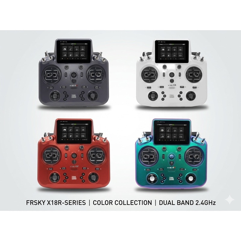 FrSky Tandem X18RS Transmitter (Choose Colour) Grey