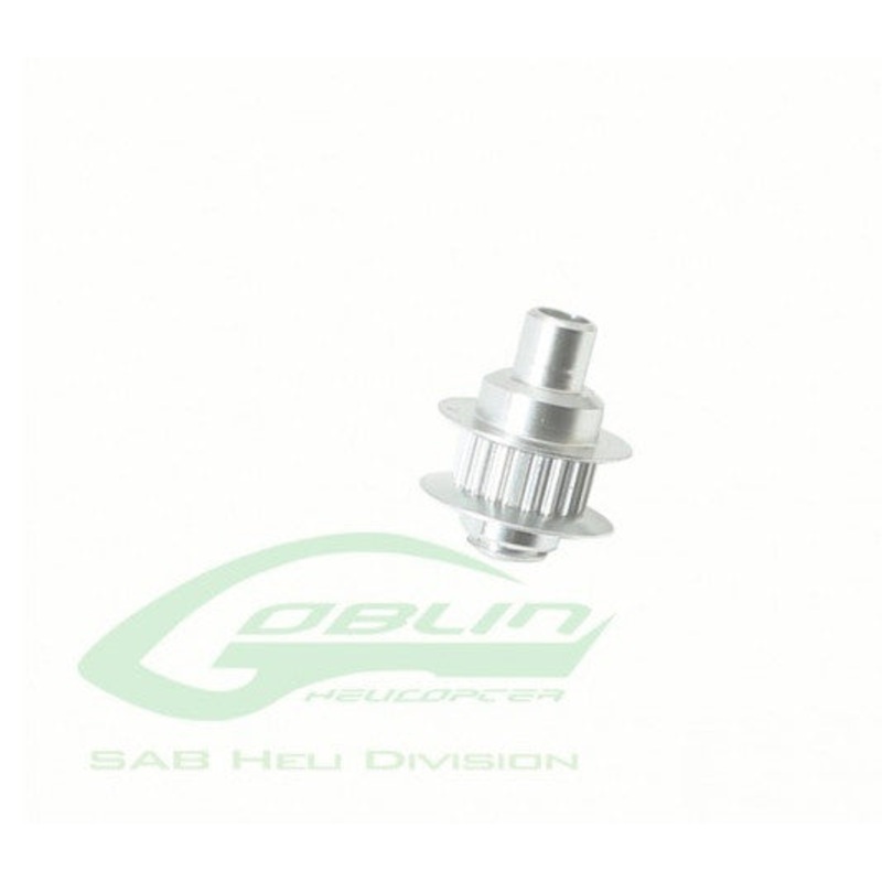H0504-S - Aluminum Tail Pulley 20T - Goblin 380