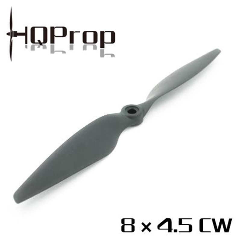 HQ Prop Multi-Rotor Pusher Prop 8X4.5R (Pair) Black