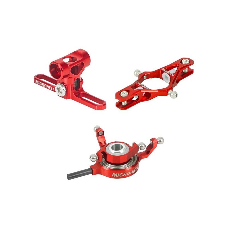 Precision CNC Power Package (RED) - Blade Revolution 90 FP : MH-90FP-PWRR