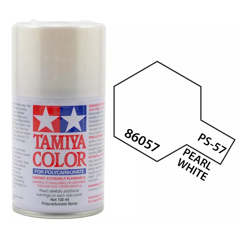 PS-57 Pearl White Paint, 100ml Spray Can