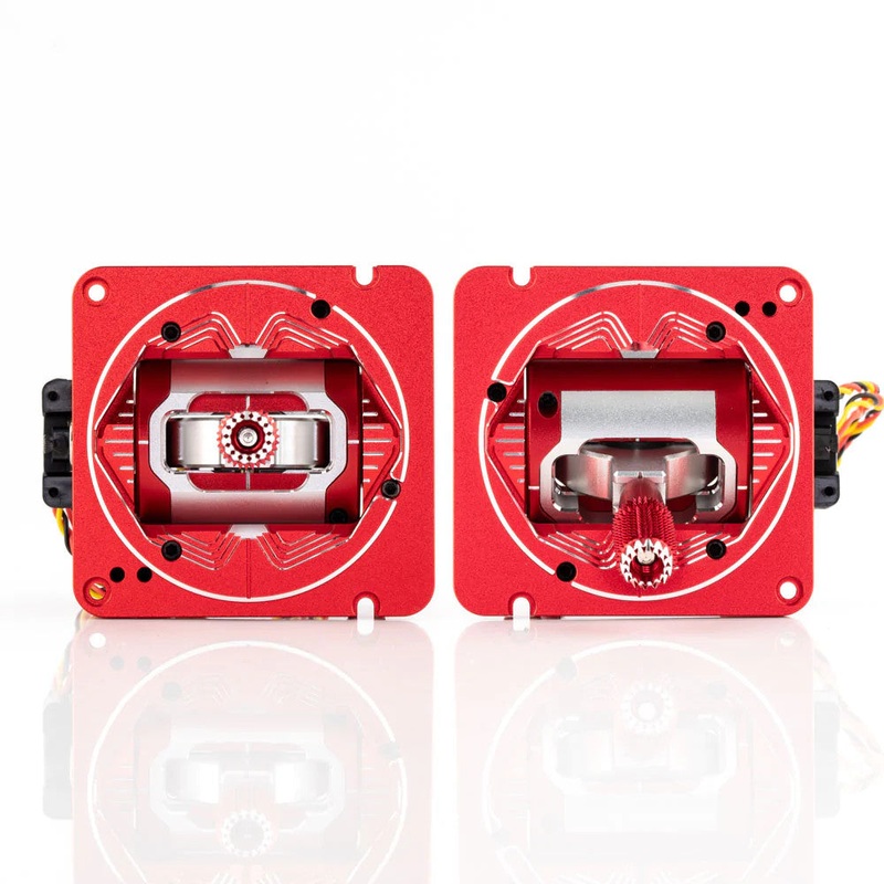 Radiomaster AG01 CNC Hall Gimbal Set (RED)