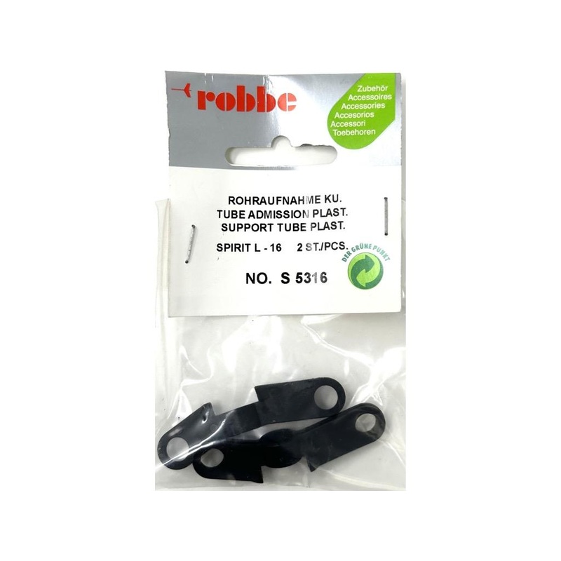 Robbe Support Tube 3 x 50mm Spirit L-16 (2) : S-5316