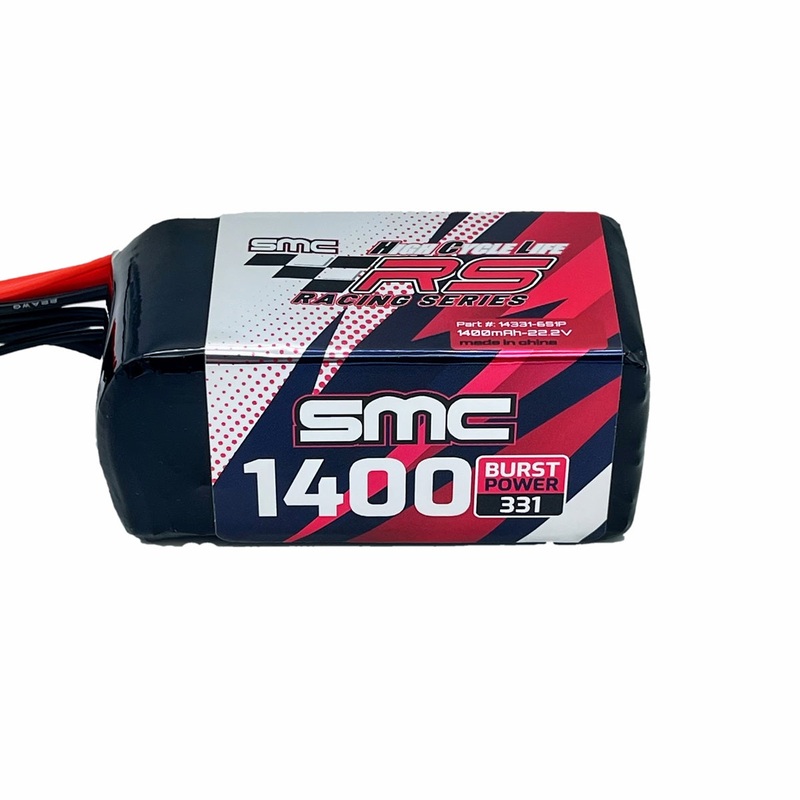 SMC 6S 1400mAh FPV Racing Pack - Restocking