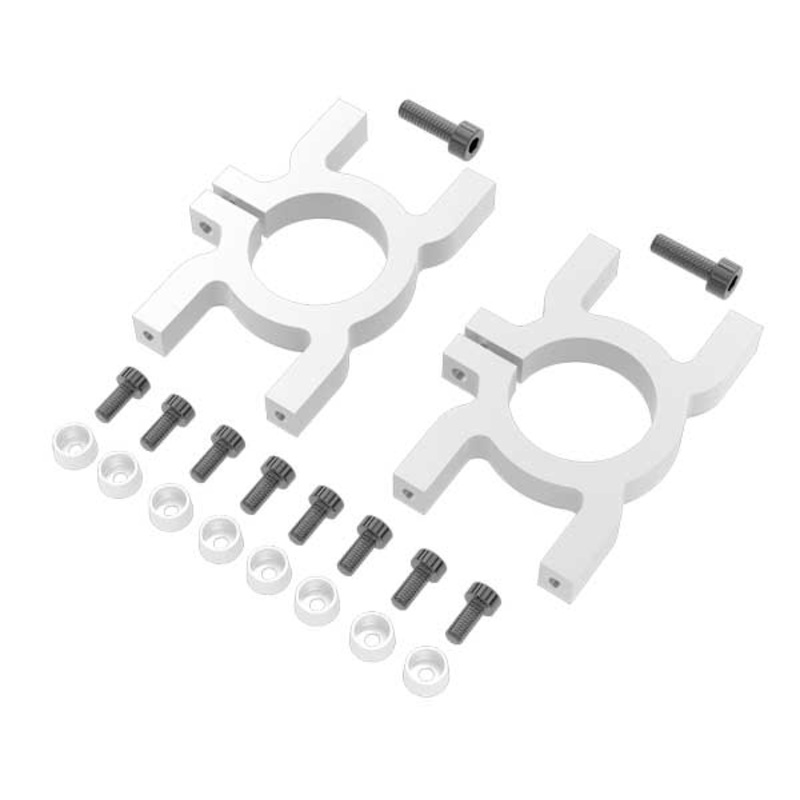 Tail boom clamps, LOGO 480 : 04821