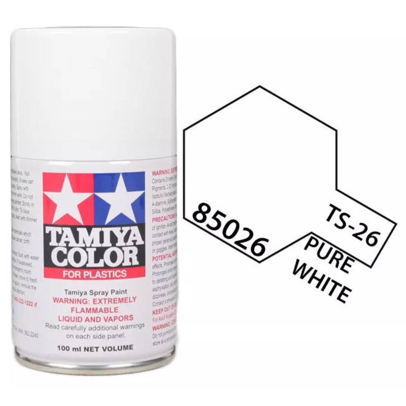 TS-26 Pure White Lacquer Paint 100ml
