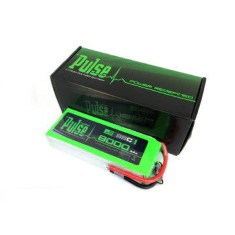 Pulse Battery 4s 8000mah 25c Lipo (Heavy Lifter UAV, Plane, Car)