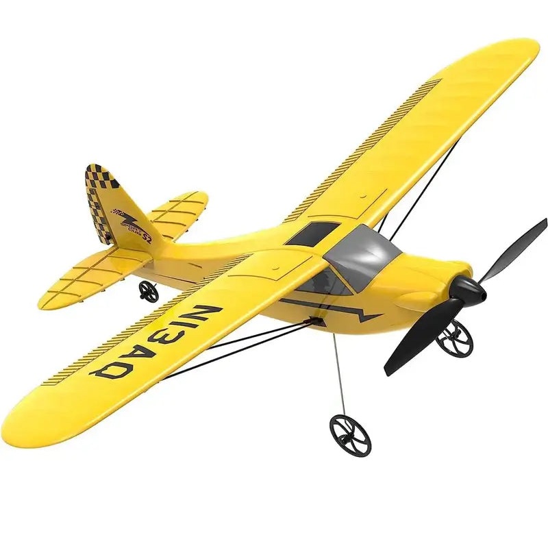 Sport Cub S2 RC Airplane - 3CH, Gyro Stabilizer, 400mm Wingspan, EPP Foam RTF 2 batteries