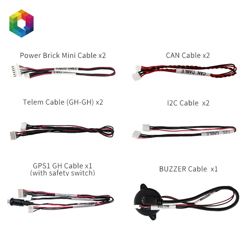 The Cube Orange+ Standard cable set