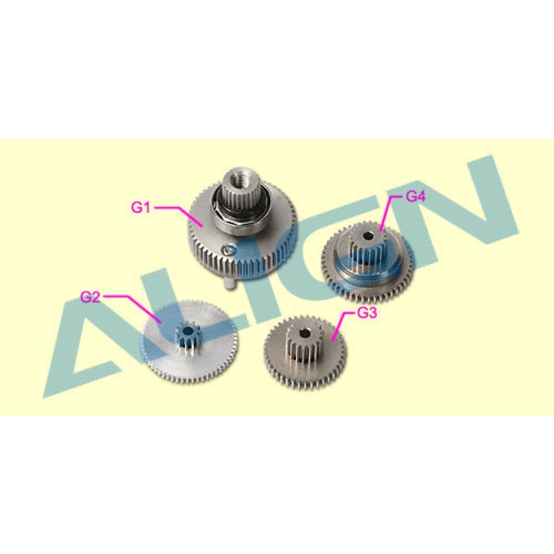 Align BL700H Servo Gear Set : HSP70001T