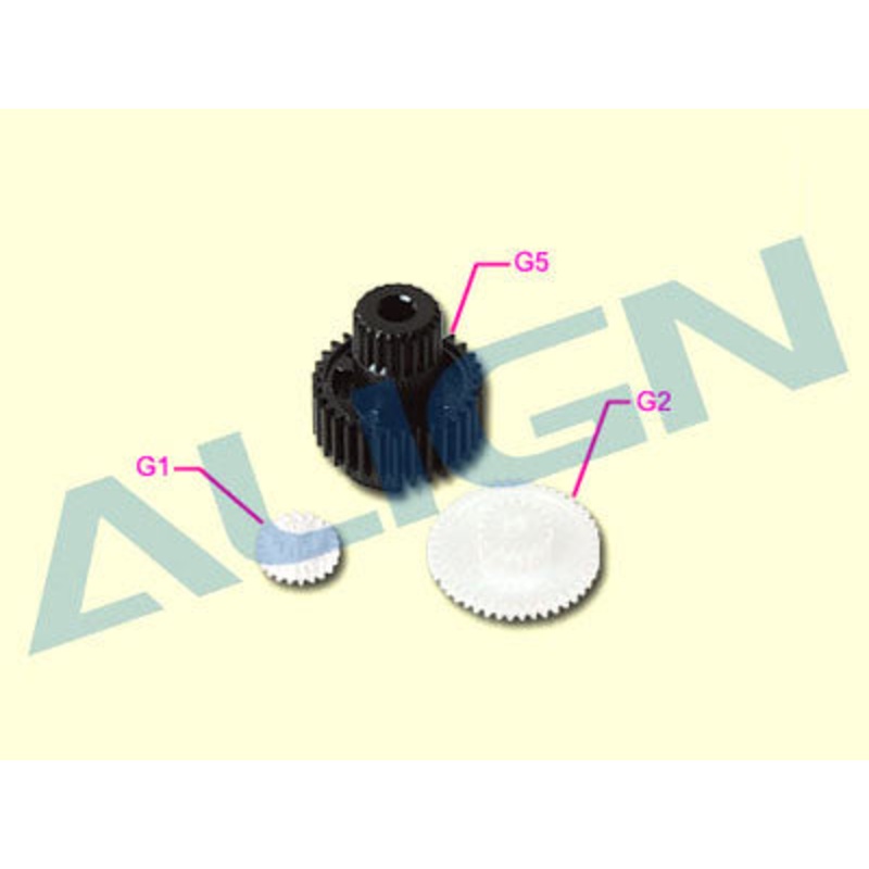 Align DS420 Servo Gear Set K10459A