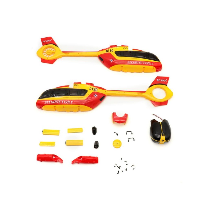 RC ERA C190 H145 Fuselage Set (Yellow/Red) : SC4001200-YR