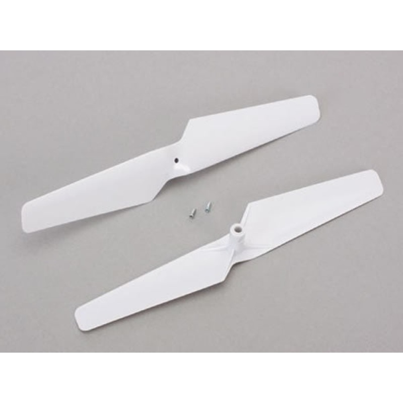 Blade 180QX HD CW and CCW Rotating Propeller White (2) : BLH7407