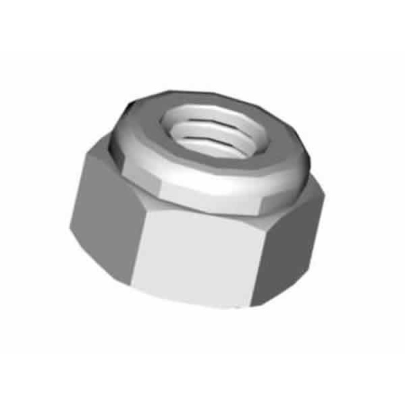Hex lock nut M4 : 02076