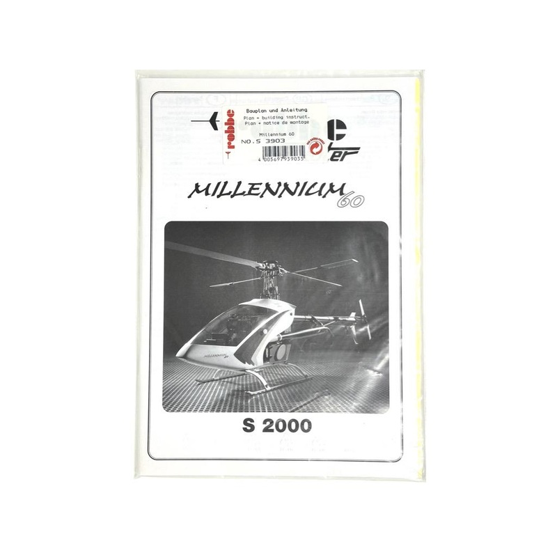 Robbe Instructions Millennium 60 : S-3903