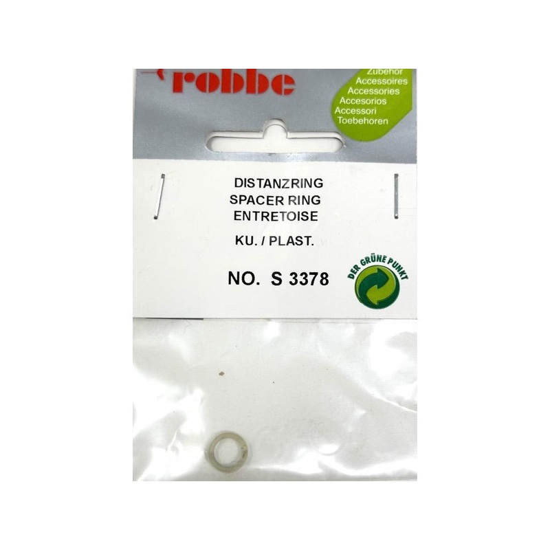 Robbe Spacer Ring Plastic 8 x 2mm : S-3378