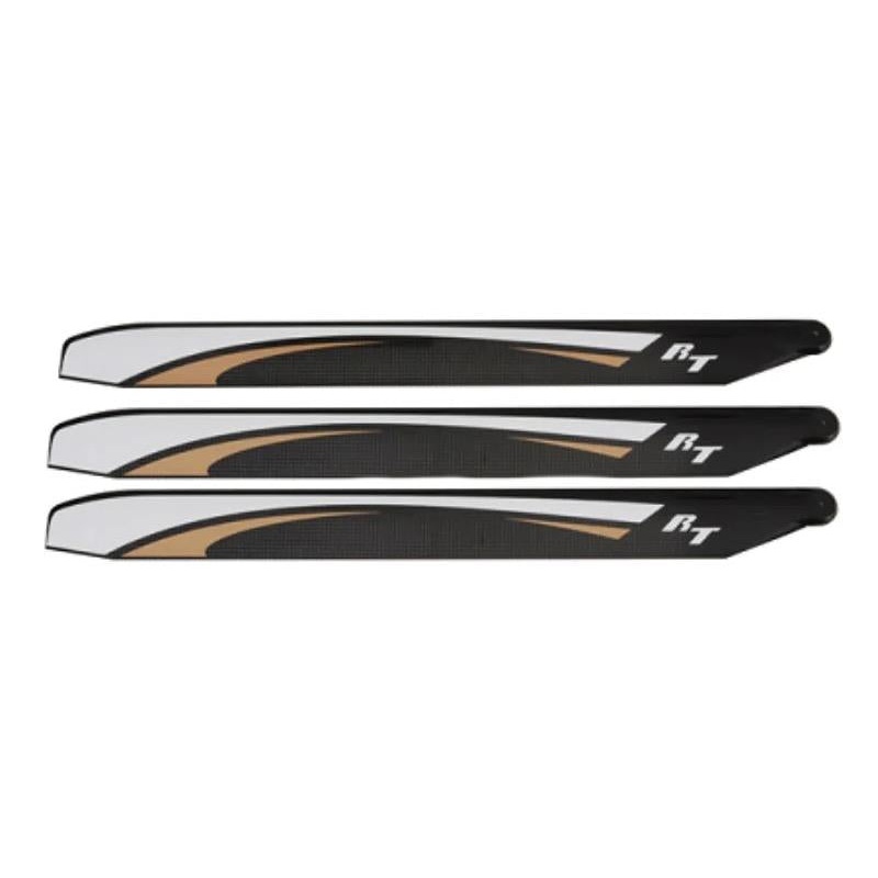 Rotortech 480mm Carbon Blades (3 Bladed) : RT-480-3