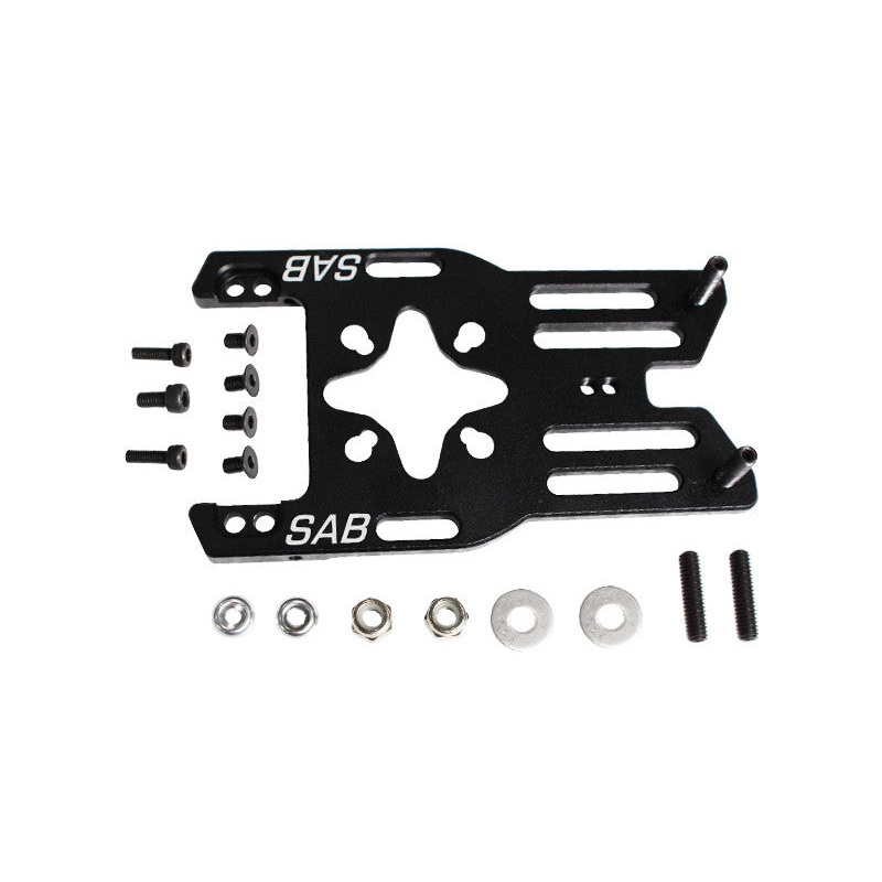 ALUMINUM MOTOR MOUNT (BLACK MATTE) - KRAKEN/RAW 580