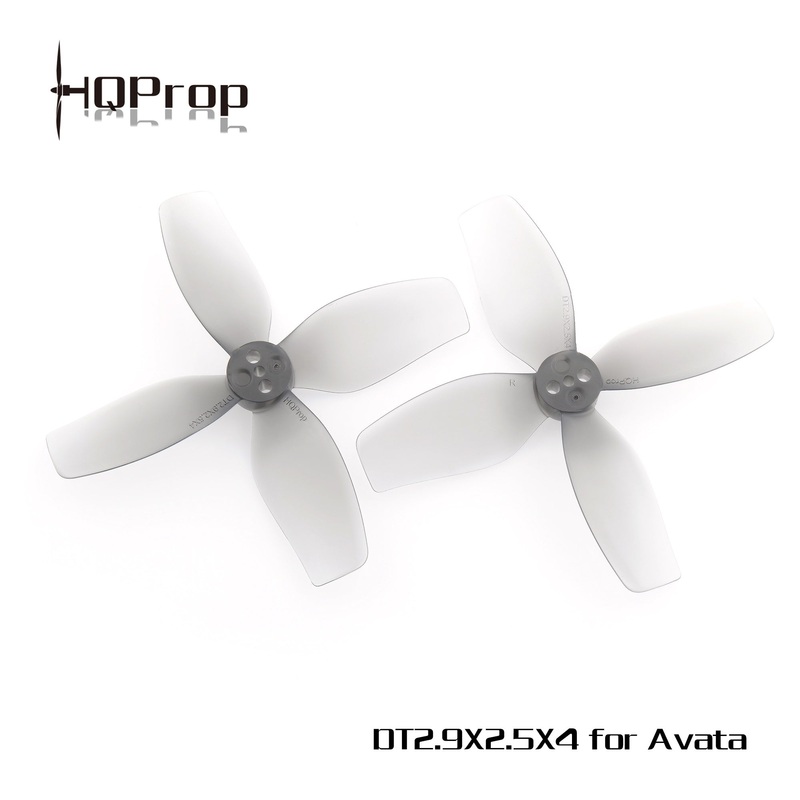 HQProp DJI Avata Props DT2.9X2.5X4 2.9" Propellers (2CW+2CCW) Grey