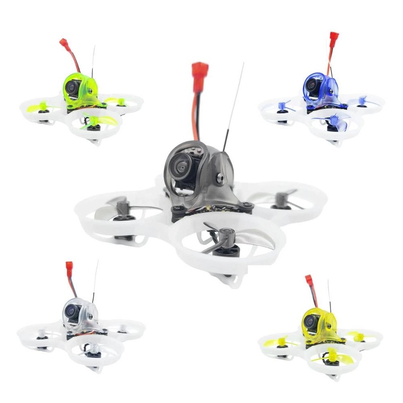 NewBeeDrone Hummingbird V4 BNF Alanlogue w BeeEye Camera ELRS 2.4GHz Transparent Black