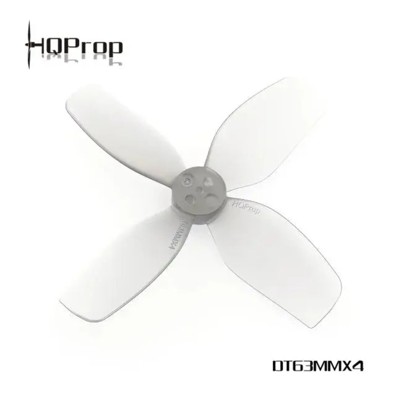 HQProp DT63MMX4 Light Grey (2CW+2CCW)-Poly Carbonate