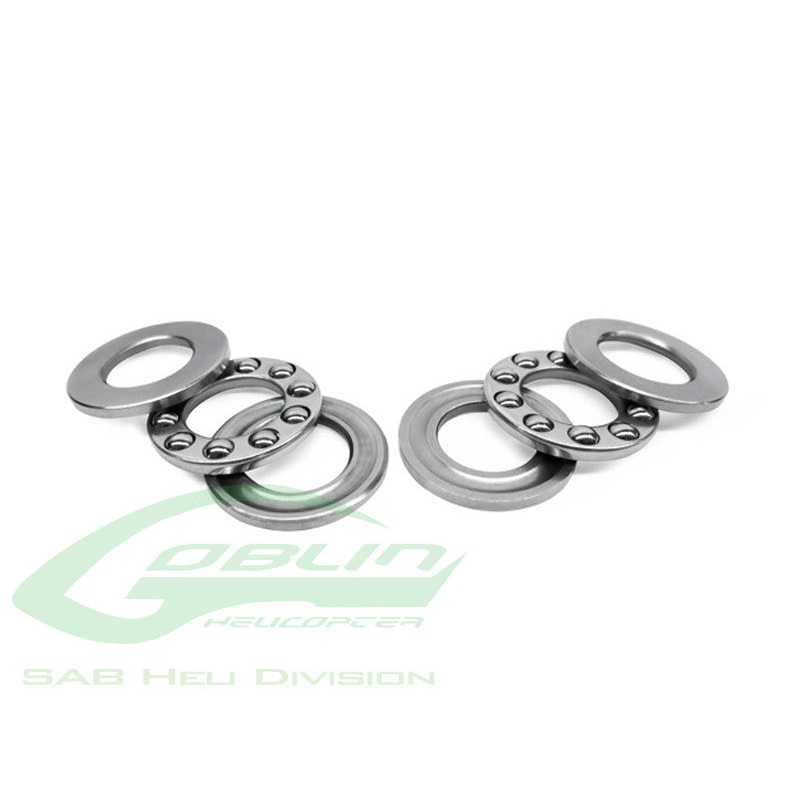 SAB Thrust bearing 8 x 14 x 4mm (2pcs) - Kraken 580/Raw 580/Piuma 700