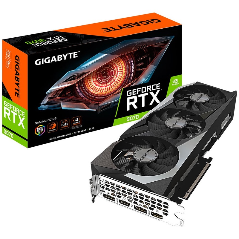 Gigabyte GeForce RTX 3070 Gaming OC 8GB V2 GV-N3070GAMING-OC-8GD-V2 LHR