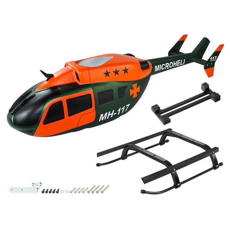 Airbrush Fibreglass EC145 Scale (GR) - GOOSKY S2 : MH-GSS2-SE13