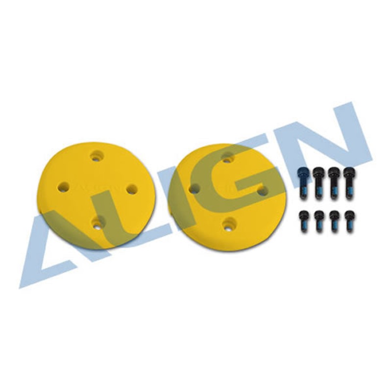 Align Multicopter Main Rotor Cover- Yellow : M480017XET