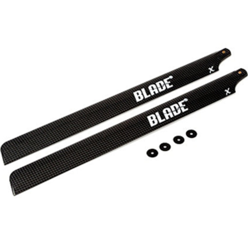 Flybarless Main Blades with washers: B450X