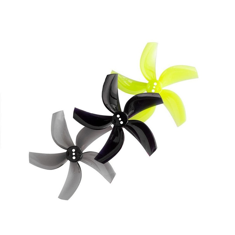 Gemfan D63 63mm 2.5" Ducted Durable 5-Blade CineWhoop Propeller (2CW + 2CCW) Clear Grey