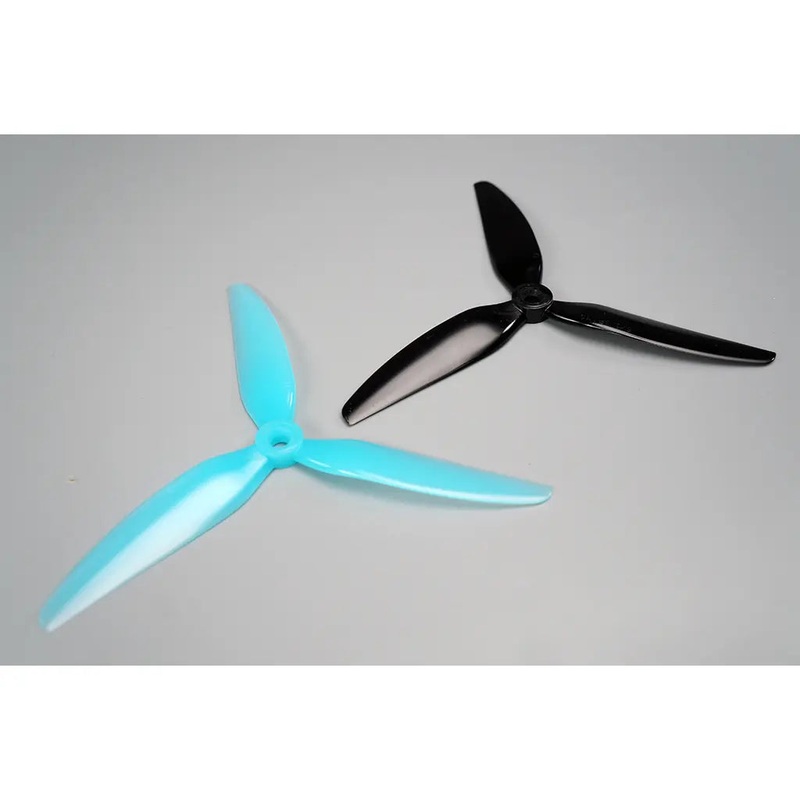 HQ 6x3x3 V1S, 6" Tri-Blade Props (4) Black
