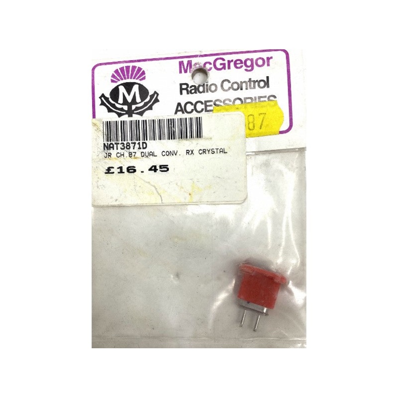JR CH.87 Dual Conv. RX Crystal : NAT3871D
