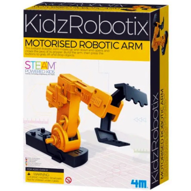 KidzRobotix Motorized Robotic Arm Kit