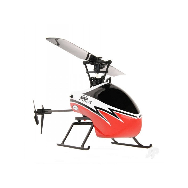 Ninja 250 Helicopter with Co-Pilot Assist/6-Axis Stabilisation/Altitude Hold (Red) : TWST1001R