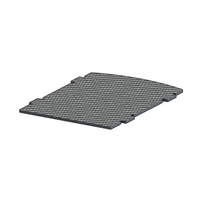 RC- plate, LOGO 500/600 Carbon (04393)
