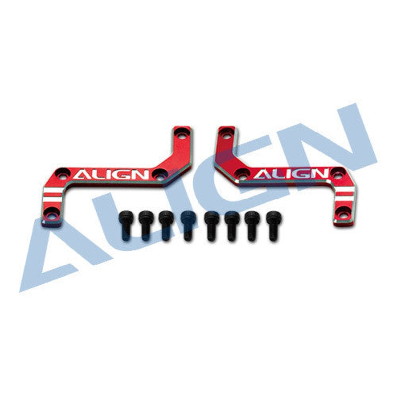 Align Metal Shapely Reinforcement Plate & Brace Assembly (H45B008AX) - T-rex 450L/ 470