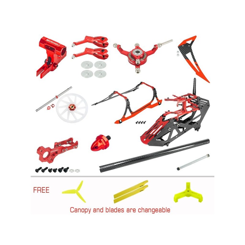 CNC Performance Package (Red) - Blade Revolution 235 CP : MH-235C-PPR