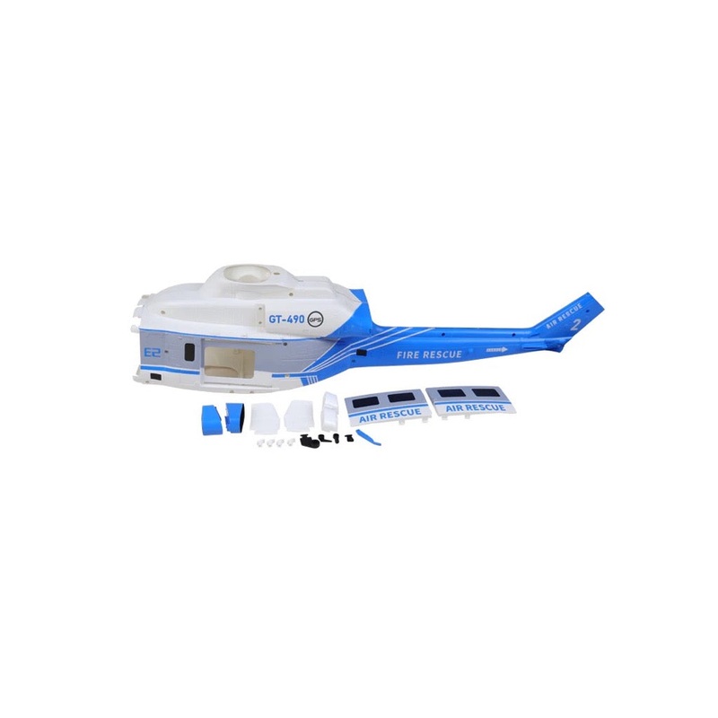 E2 Fuselage - Blue/White : GT050072