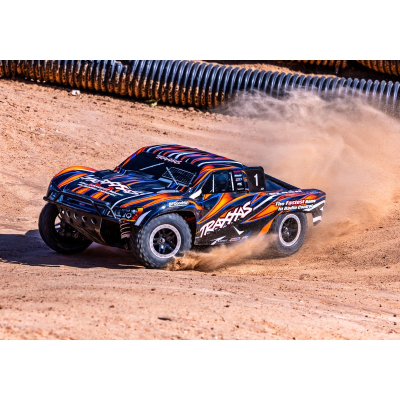 1/10 Slash 4x4 VXL HD, Brushless, SCT, RTR: Orange