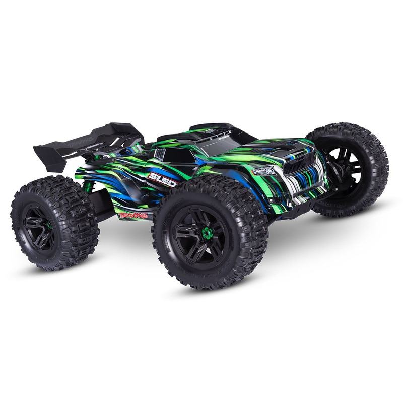 1/8 Sledge4WD Brushless w/TQi, Green