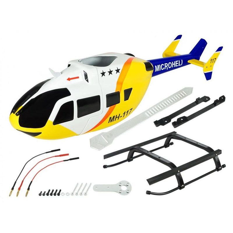 Airbrush Fibreglass EC145 Scale (D) - BLADE INFUSION 180 : MH-I180-SE14