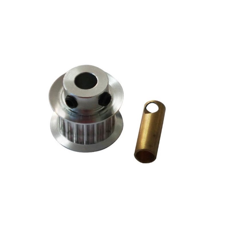 Aluminum Motor Pulley Z18 - Goblin 500 : H0215-18-S