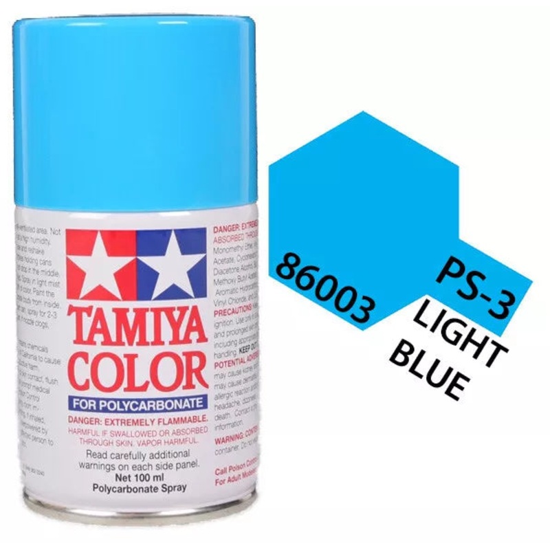 PS-3 Light Blue Paint, 100ml Spray Can