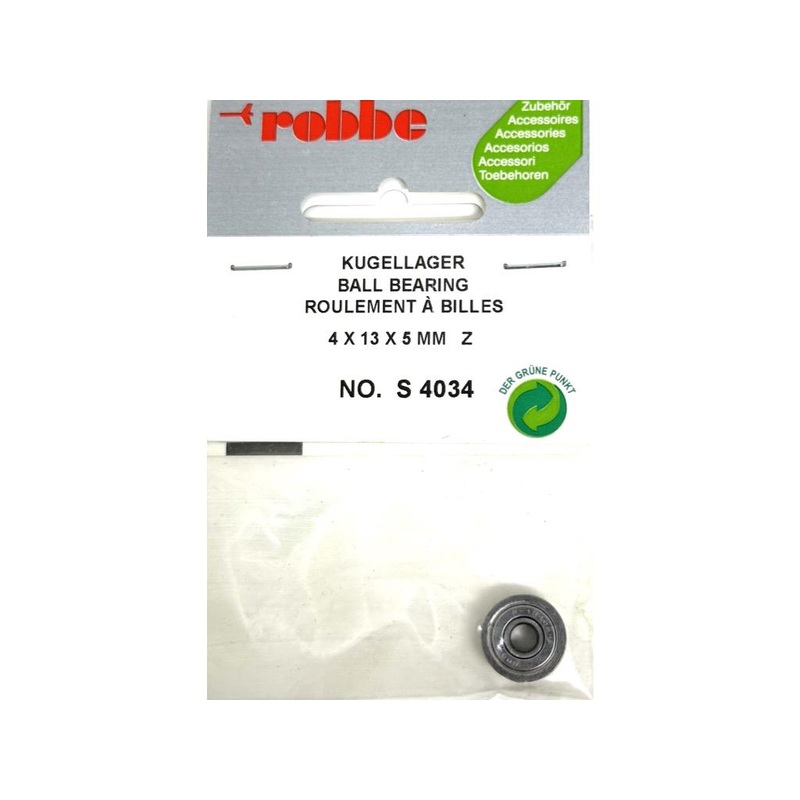 Robbe Ball Bearing 4 x 13 x 5mm : S-4034