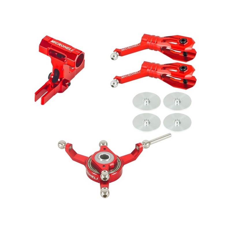 Precision CNC Power Package (Red) - Blade Revolution 235 CP : MH-235C-PWRR