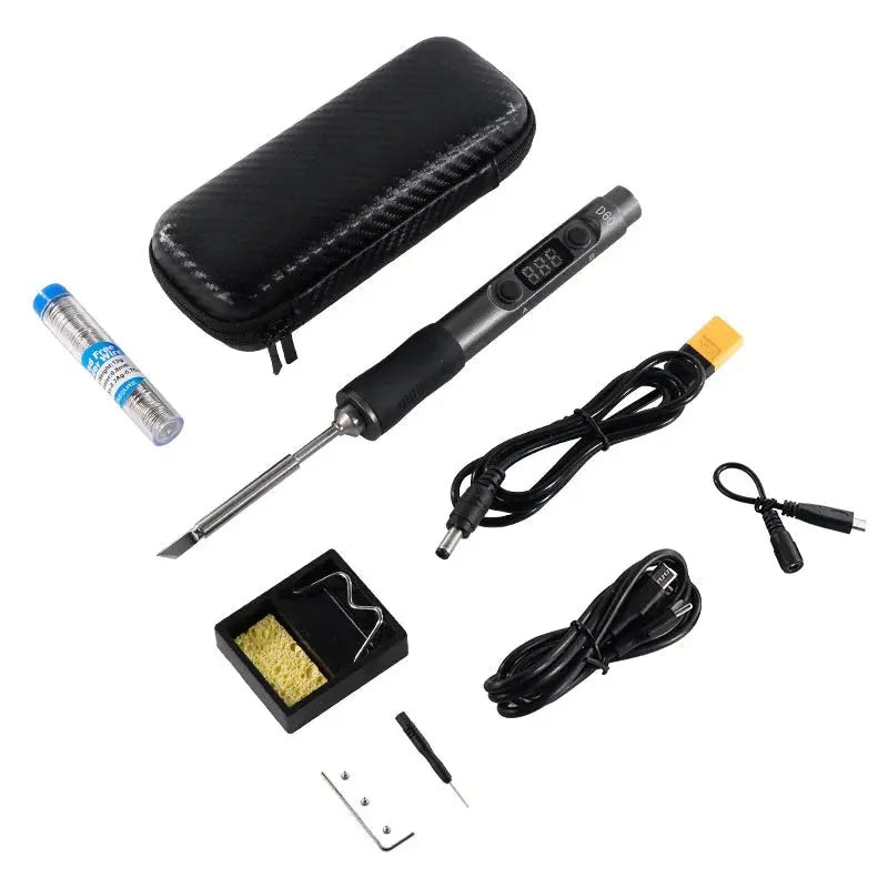 SEQURE D60B Pro Electric Soldering Iron with TS-B2 tip (storage bag set)