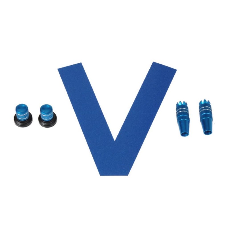 Mikado VControl Stick/Knob-Set Metallic Blue,M4 : 05673