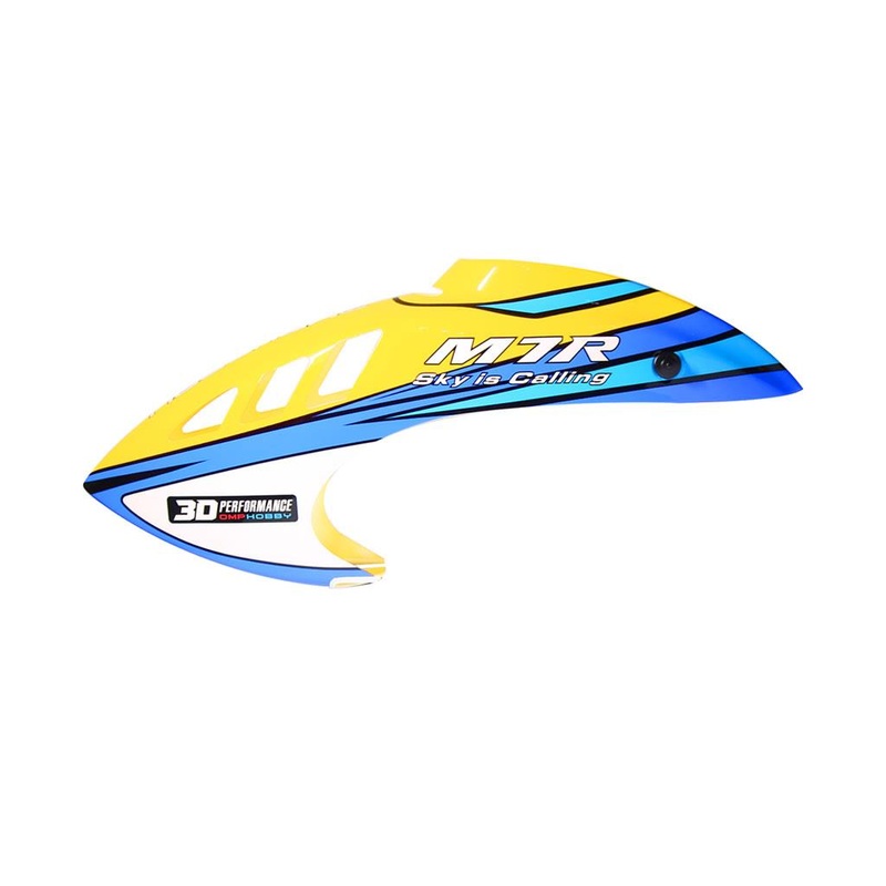 OMPHOBBY M7R Canopy - Solar Yellow : OSHM7240