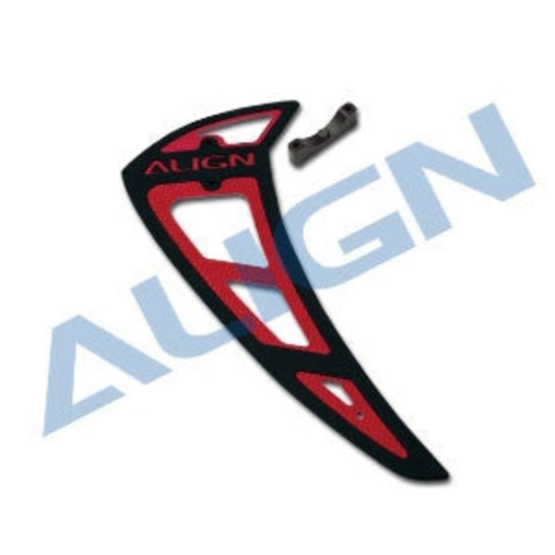 800E PRO Vertical Stabilizer-Black